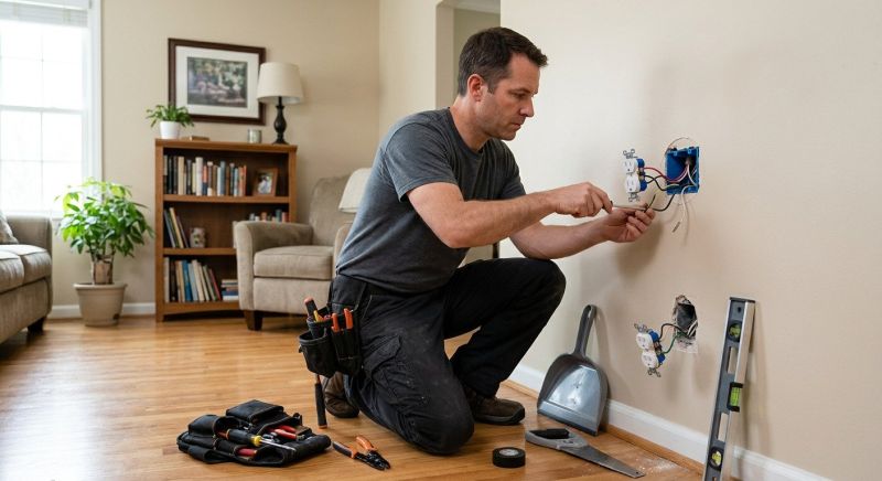 Electrical Outlet Relocation in Heber City, UT
