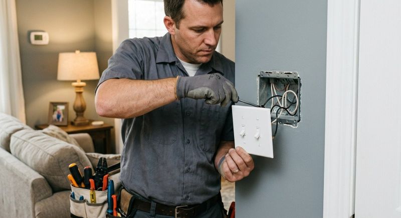 Fan Wall Switch Installation in Heber City, UT